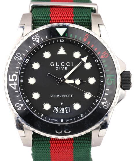 gucci dive homme|Gucci dive watch bands.